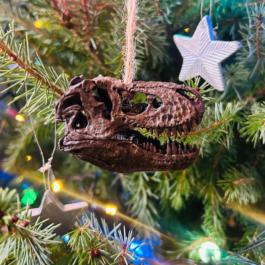 Tyrannosaurus tree ornament