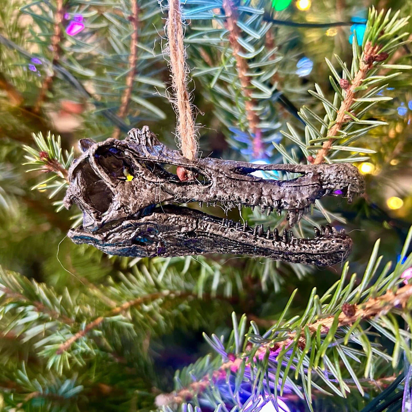 Baryonyx tree ornament
